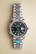 ROLEX DATEJUST MINT GREEN CLEAN F