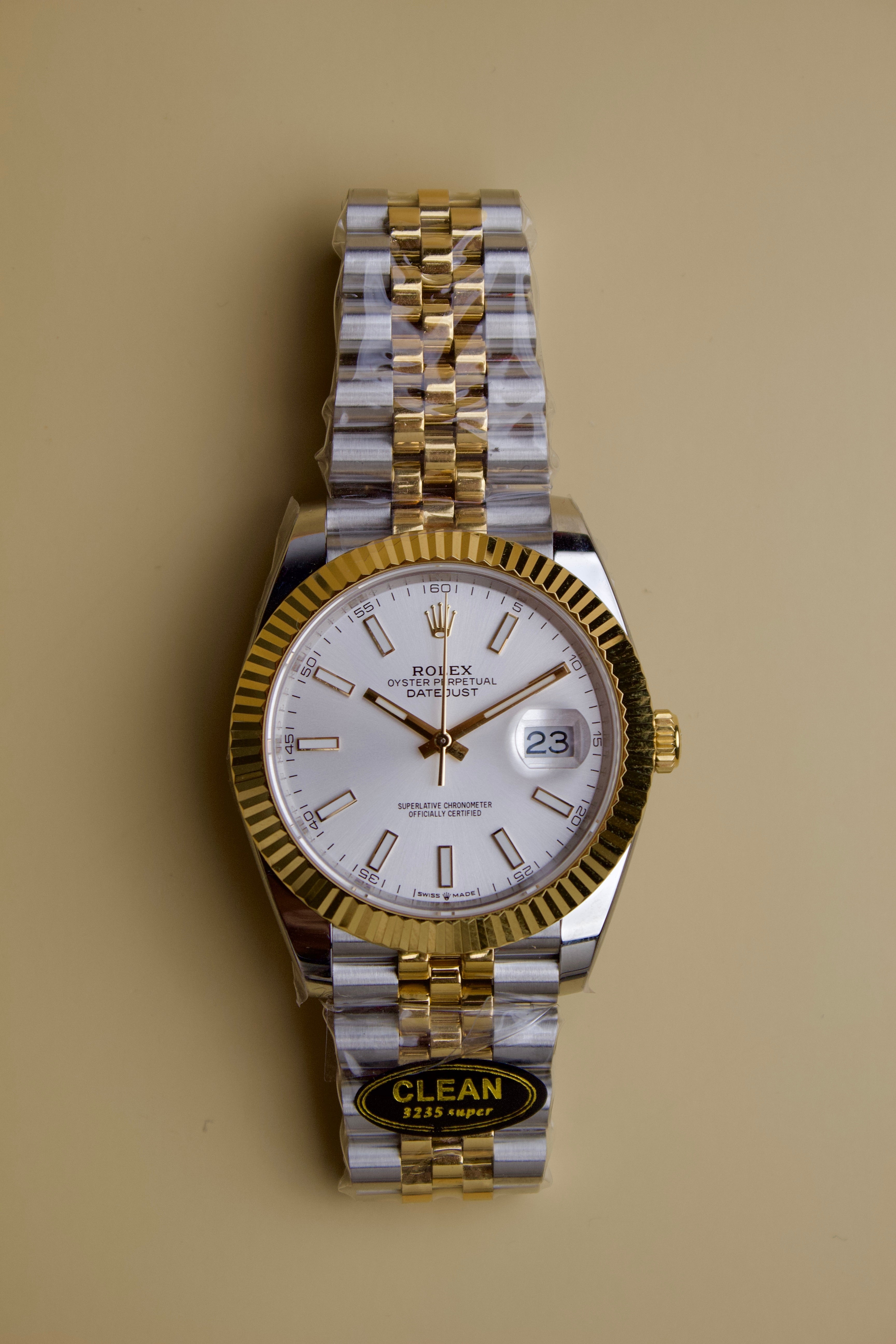 ROLEX DATEJUST SILVER