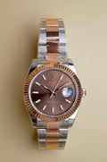 ROLEX DATEJUST 41 CHOCOLATE DIAL