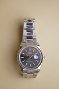 ROLEX DATEJUST 41 SLATE GREY DIAL