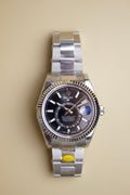 ROLEX SKY-DWELLER BLACK DIAL