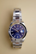 ROLEX DATEJUST BRIGHT BLUE DIAL