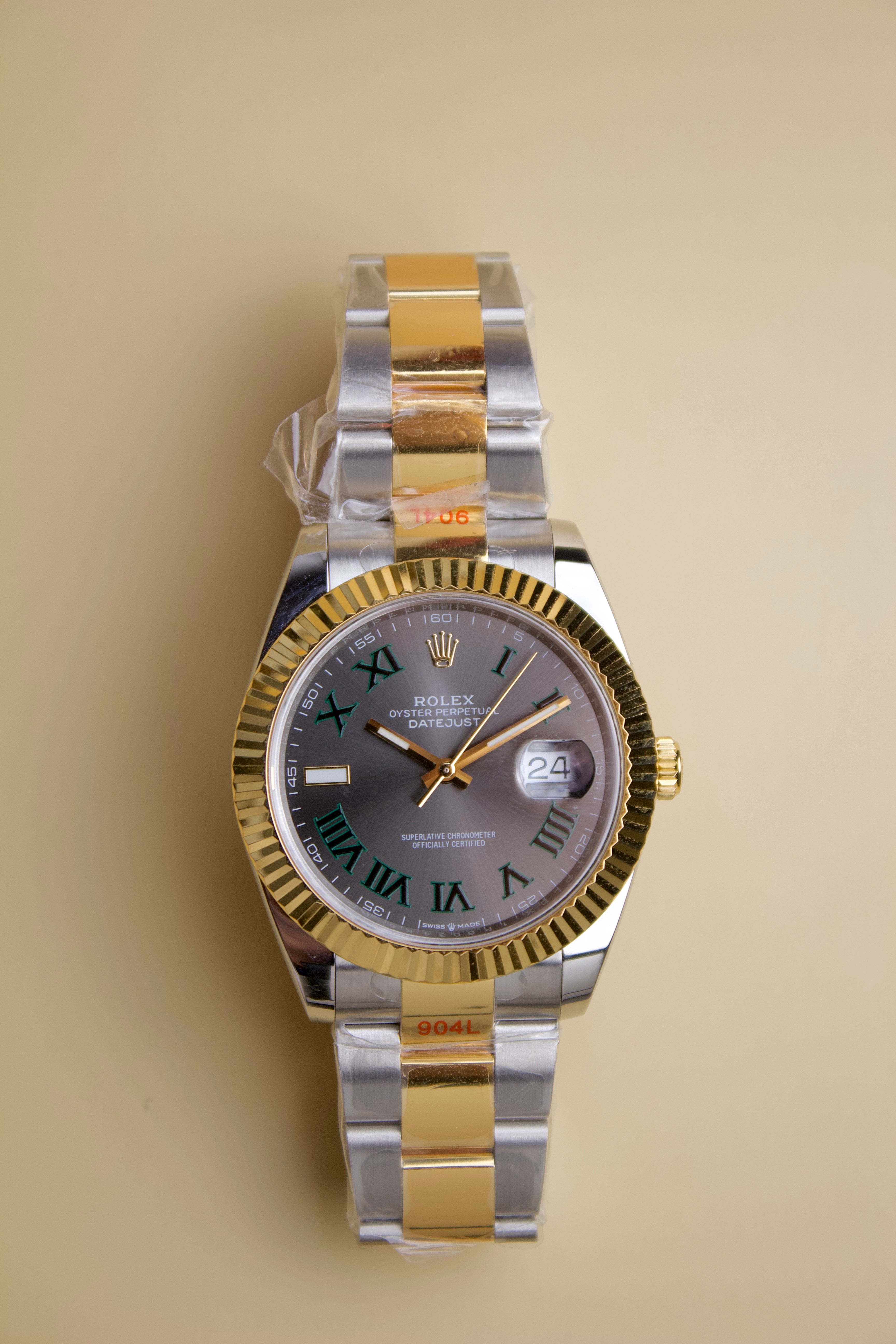 ROLEX DATEJUST WIMBLEDON DIAL