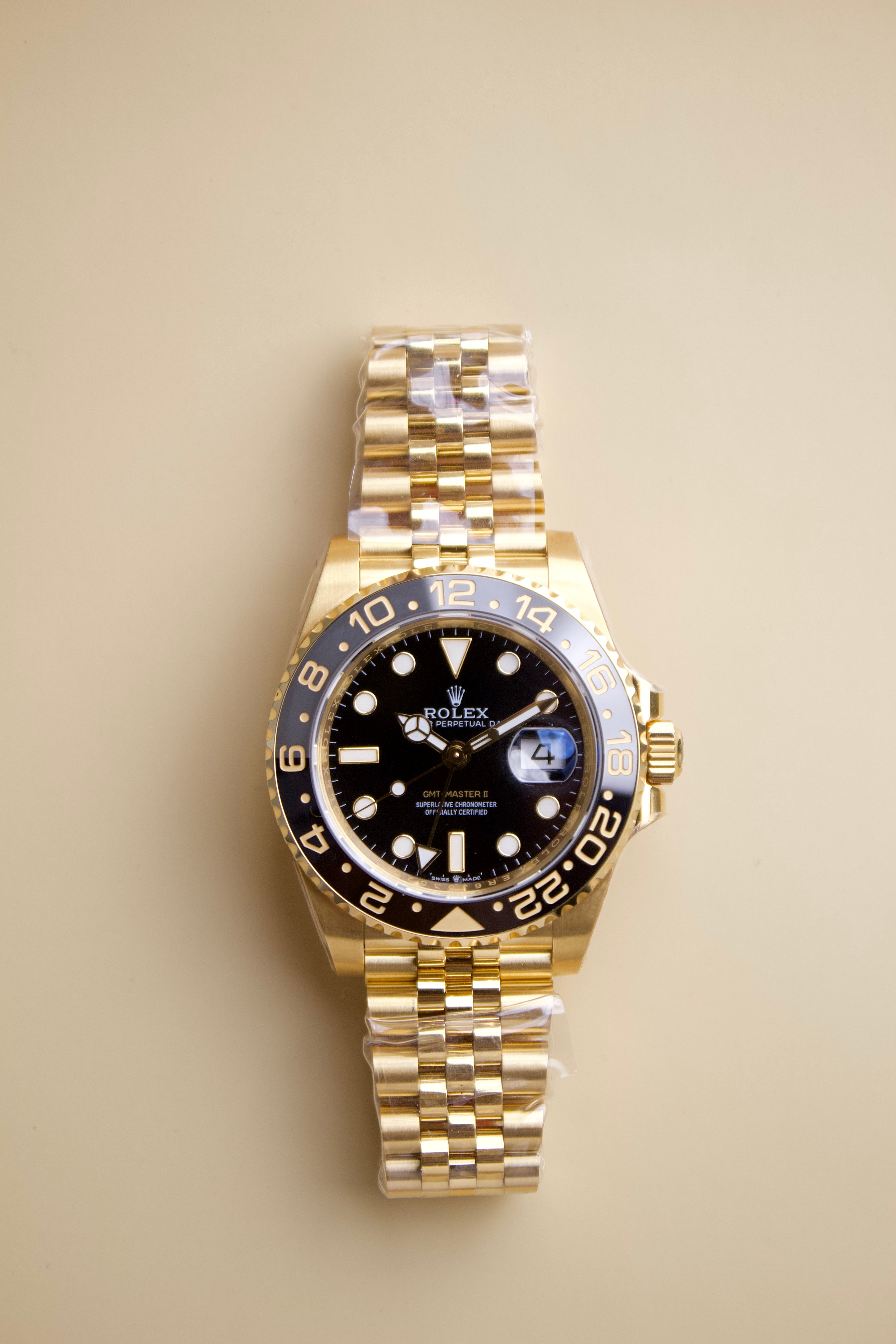ROLEX GMT-MASTER II BLACK DIAL
