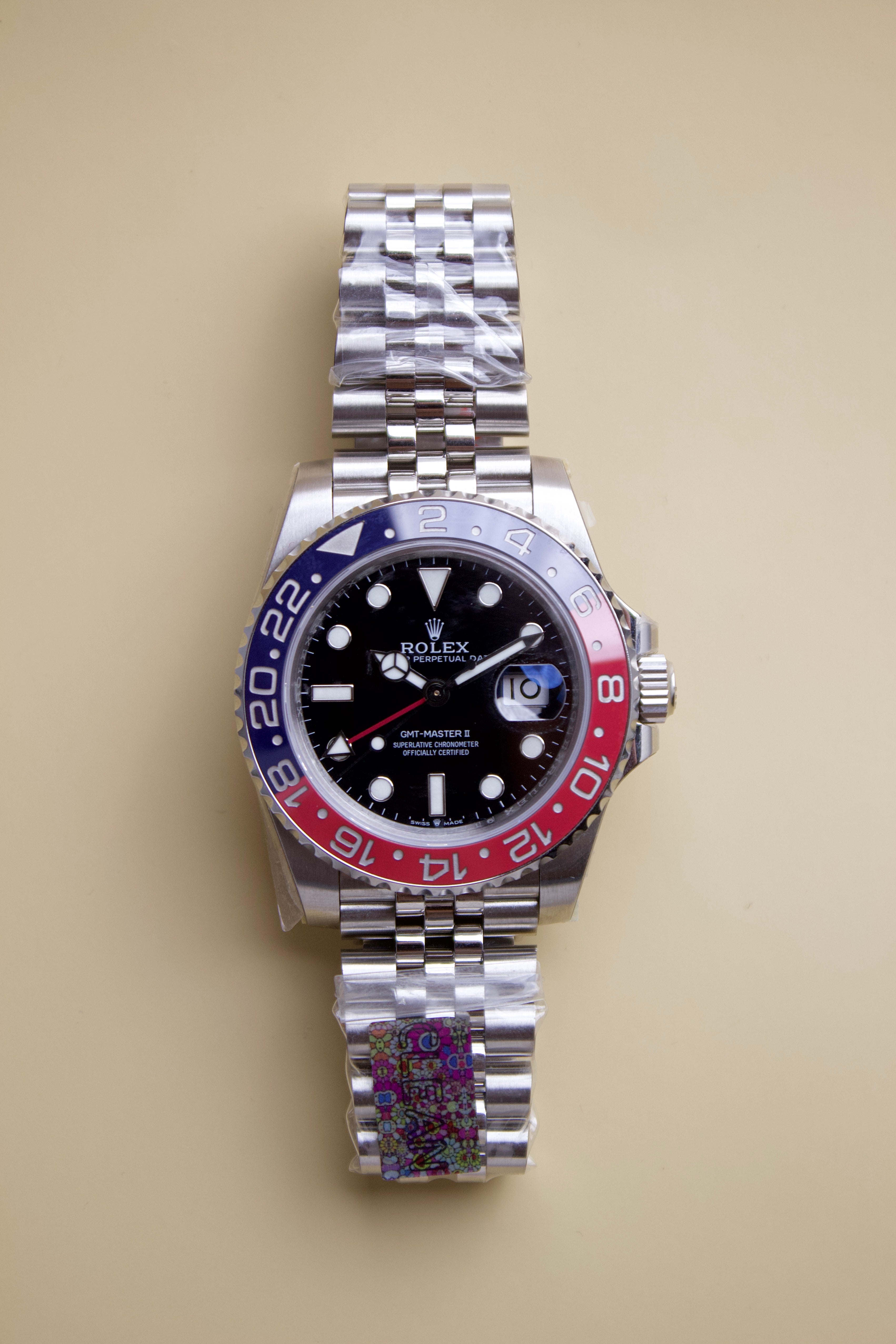 ROLEX GMT-MASTER II BLACK DIAL PEPSI