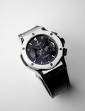 HUBLOT CLASSIC FUSION CHRONOGRAPH TITANIUM	BLACK