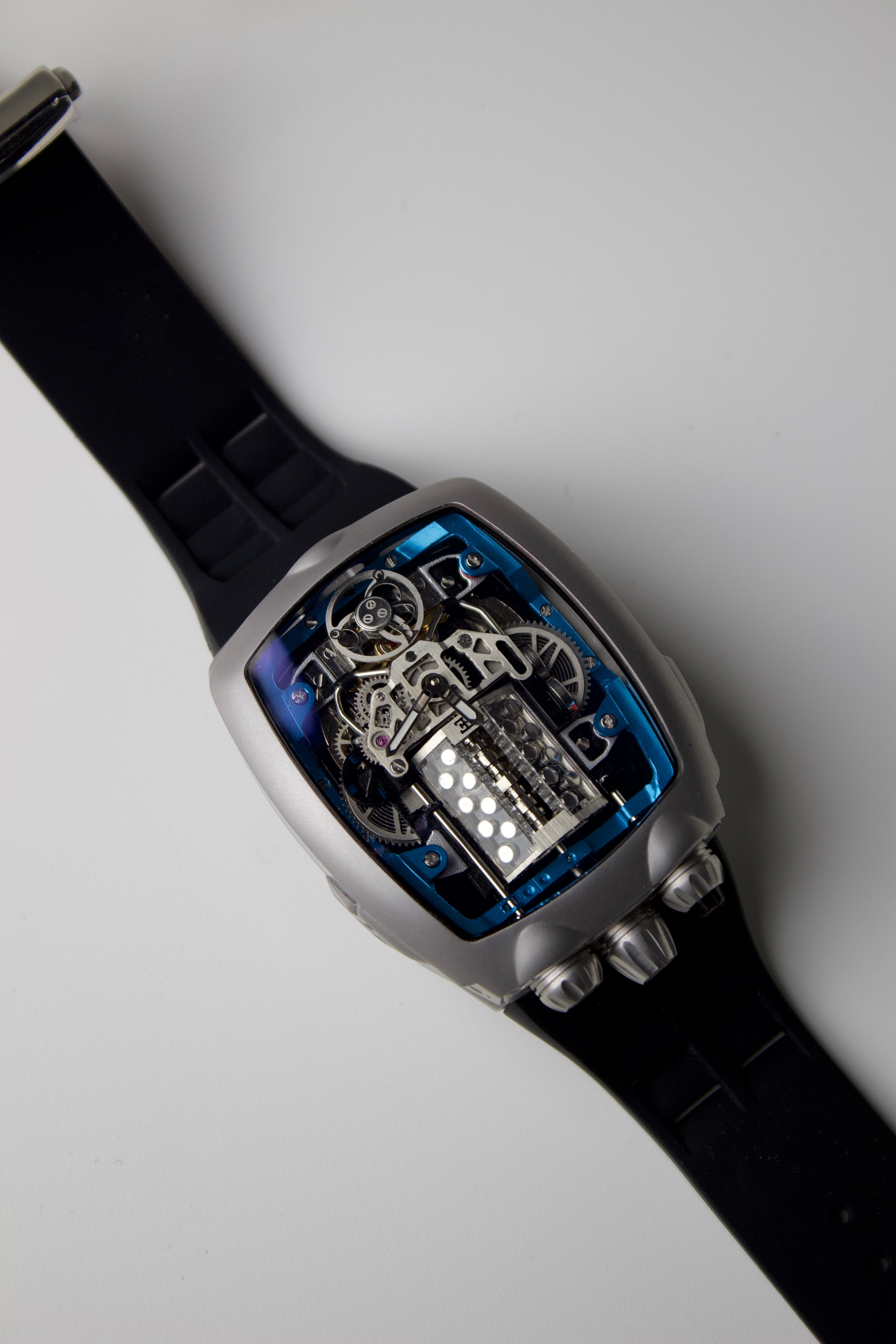 HUBLOT MP-05 LAFERRARI TITANIUM WITH BLUE ACCENTS