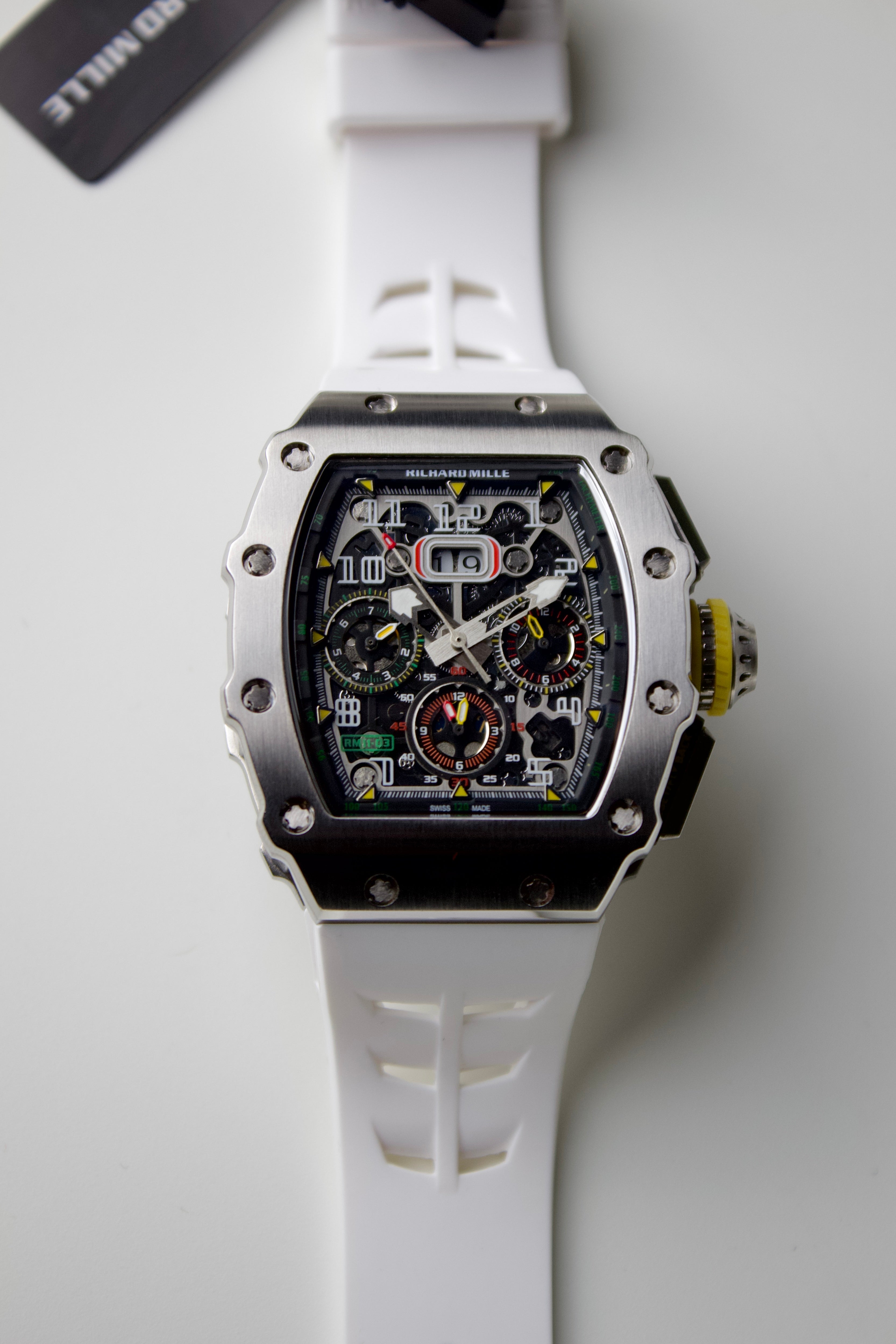 RICHARD MILLE RM 11-03 AUTOMATIC FLYBACK CHRONOGRAPH SKELETON DIAL