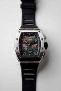 RICHARD MILLE RM 11-01 ROBERTO MANCINI FLYBACK CHRONOGRAPH SKELETON DIAL