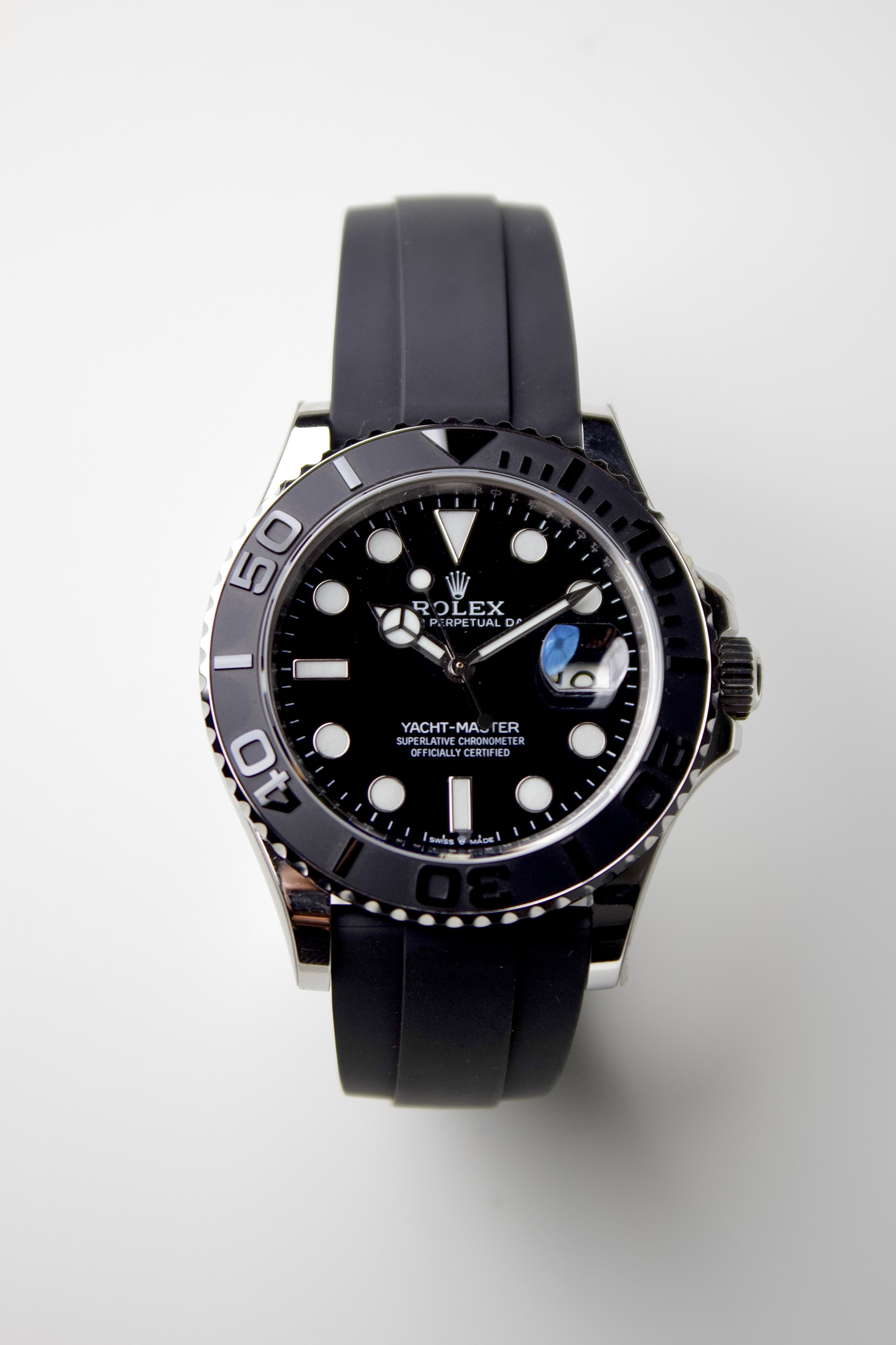 ROLEX YACHT-MASTER BLACK DIAL