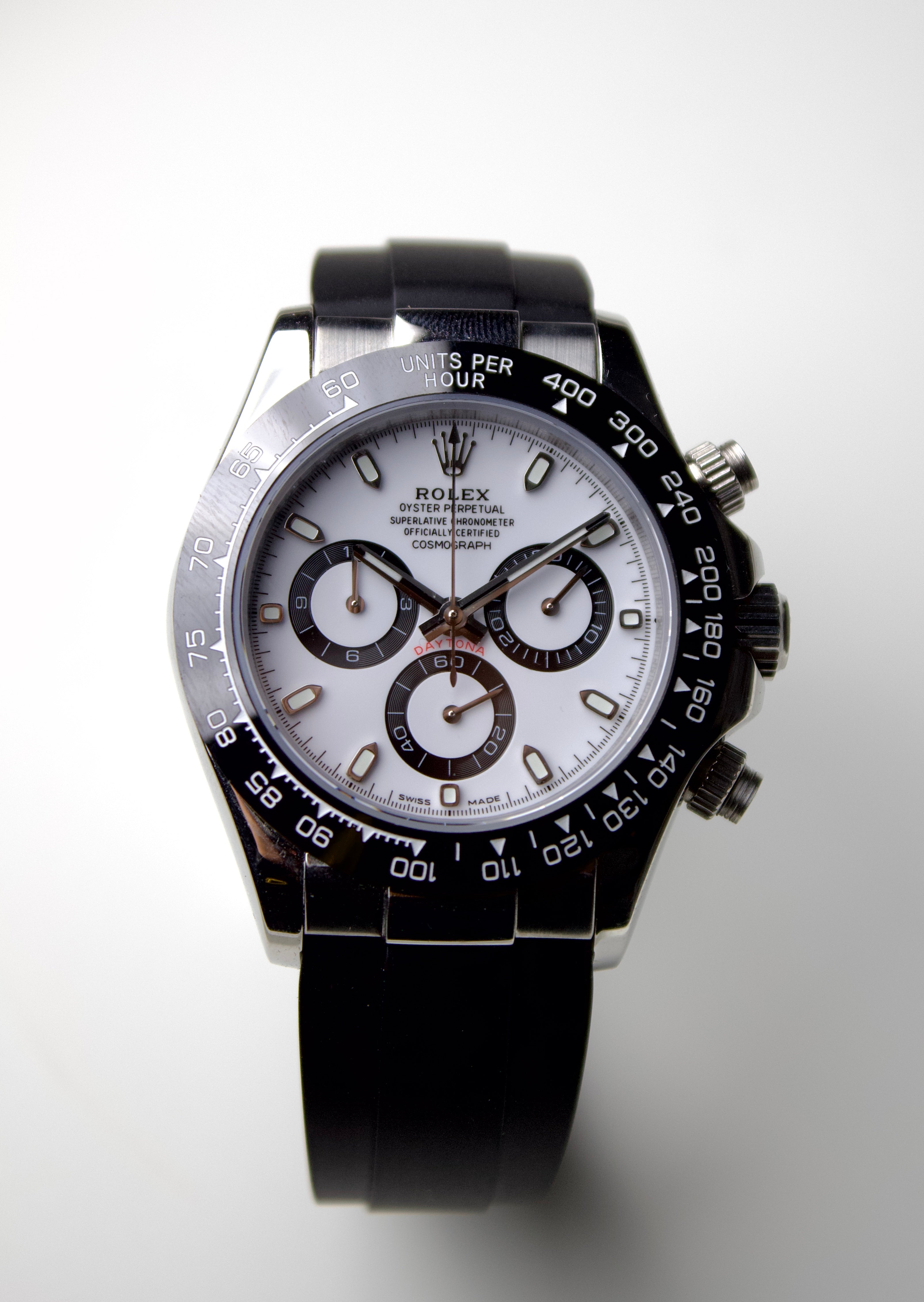 ROLEX DAYTONA WHITE DIAL PANDA