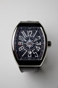 FRANCK MULLER VANGUARD YACHTING BLACK DIAL
