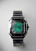 CARTIER SANTOS DE CARTIER WITH GREEN GRADIENT DIAL
