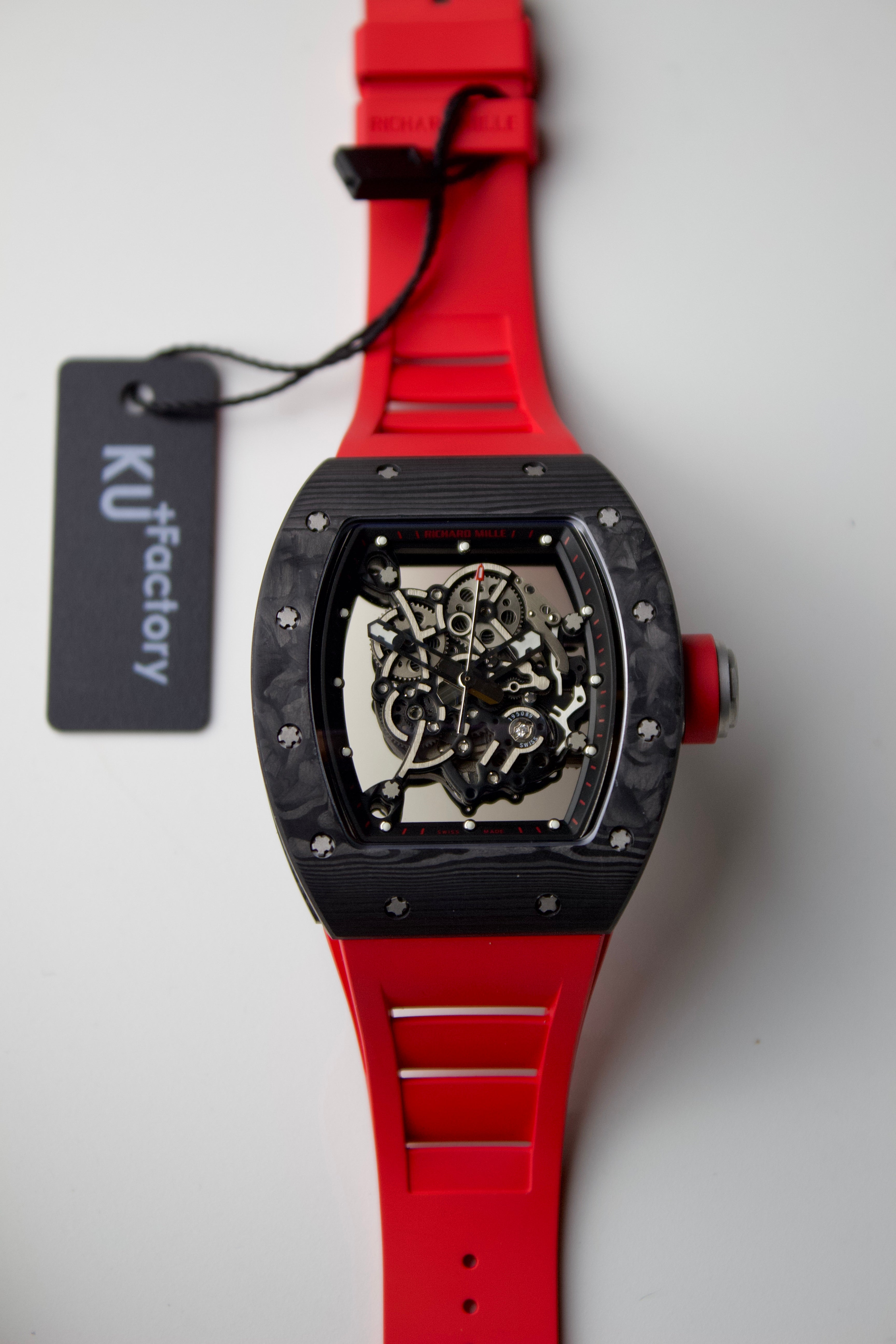 RICHARD MILLE RM 27-01 RAFAEL NADAL RED ACCENTS