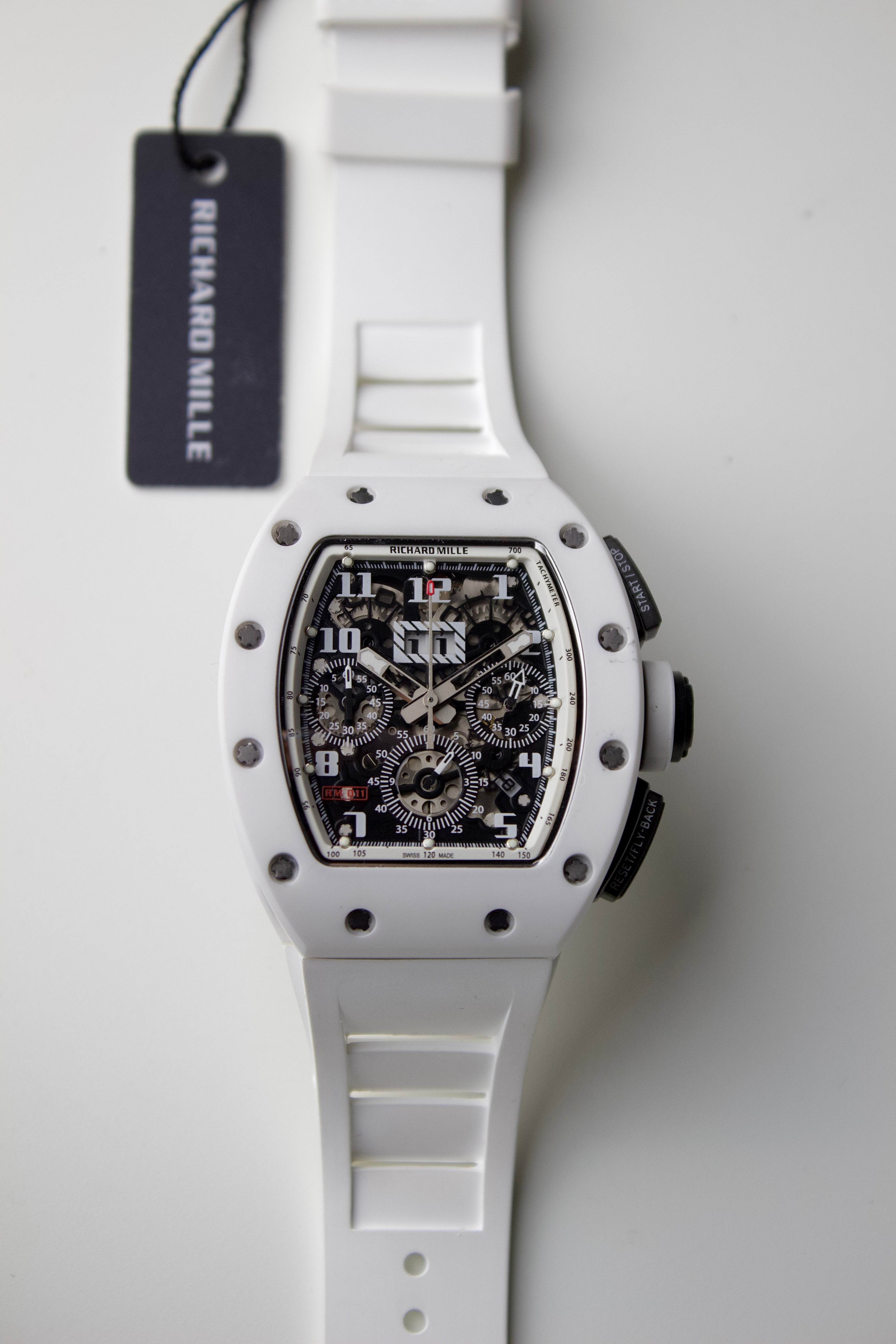 RICHARD MILLE RM 011 WHITE GHOST