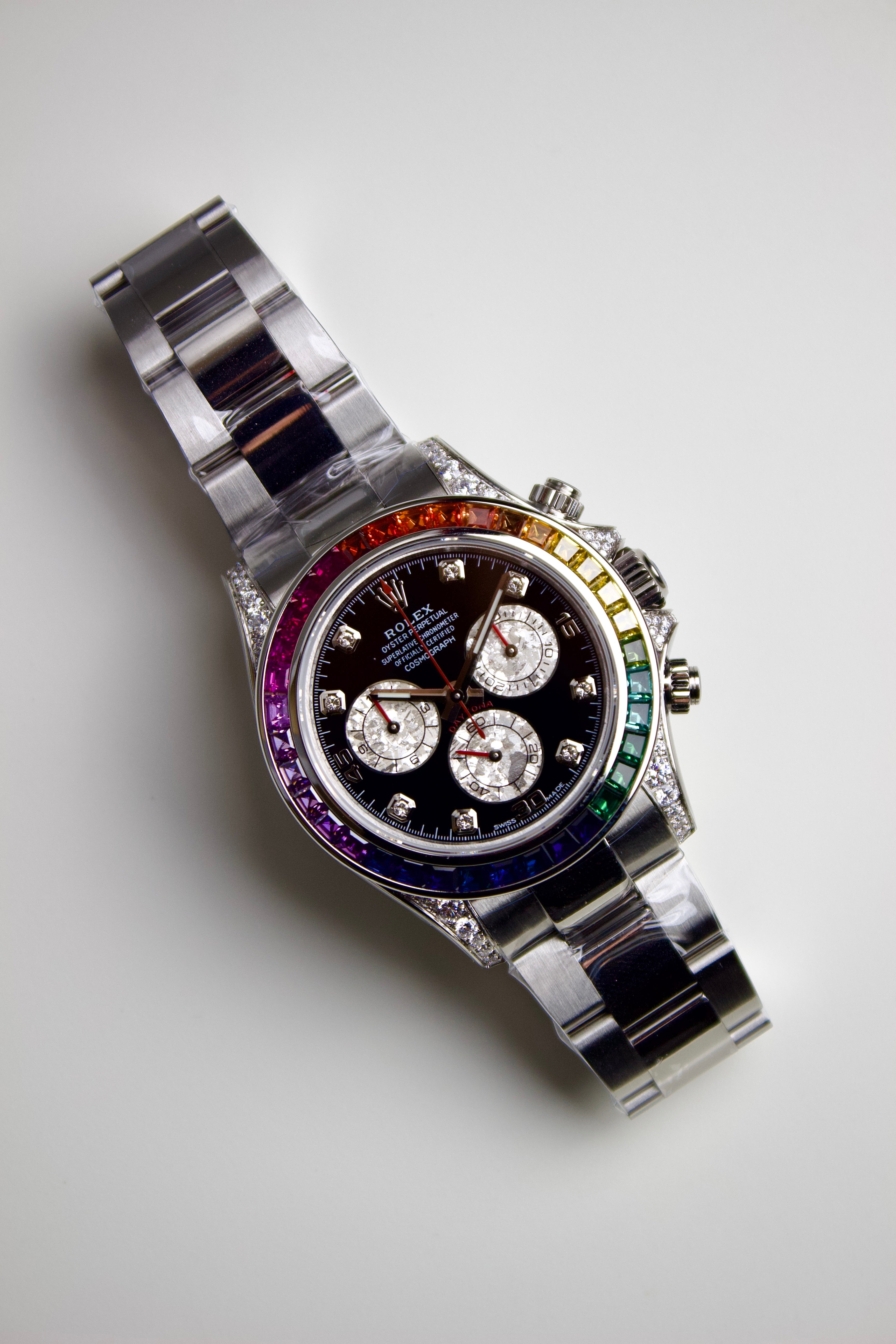 ROLEX DAYTONA RAINBOW BLACK