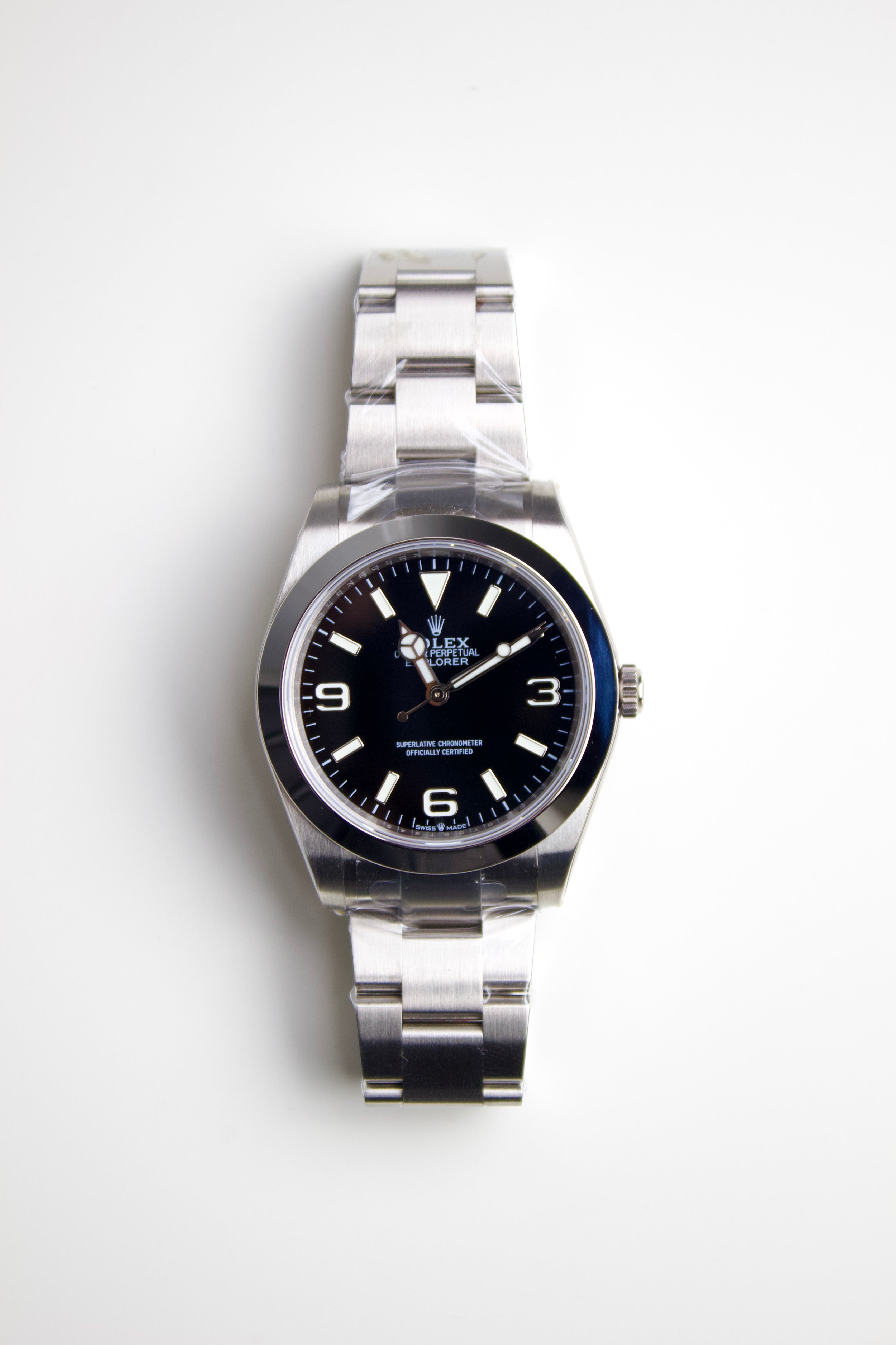 ROLEX EXPLORER BLACK
