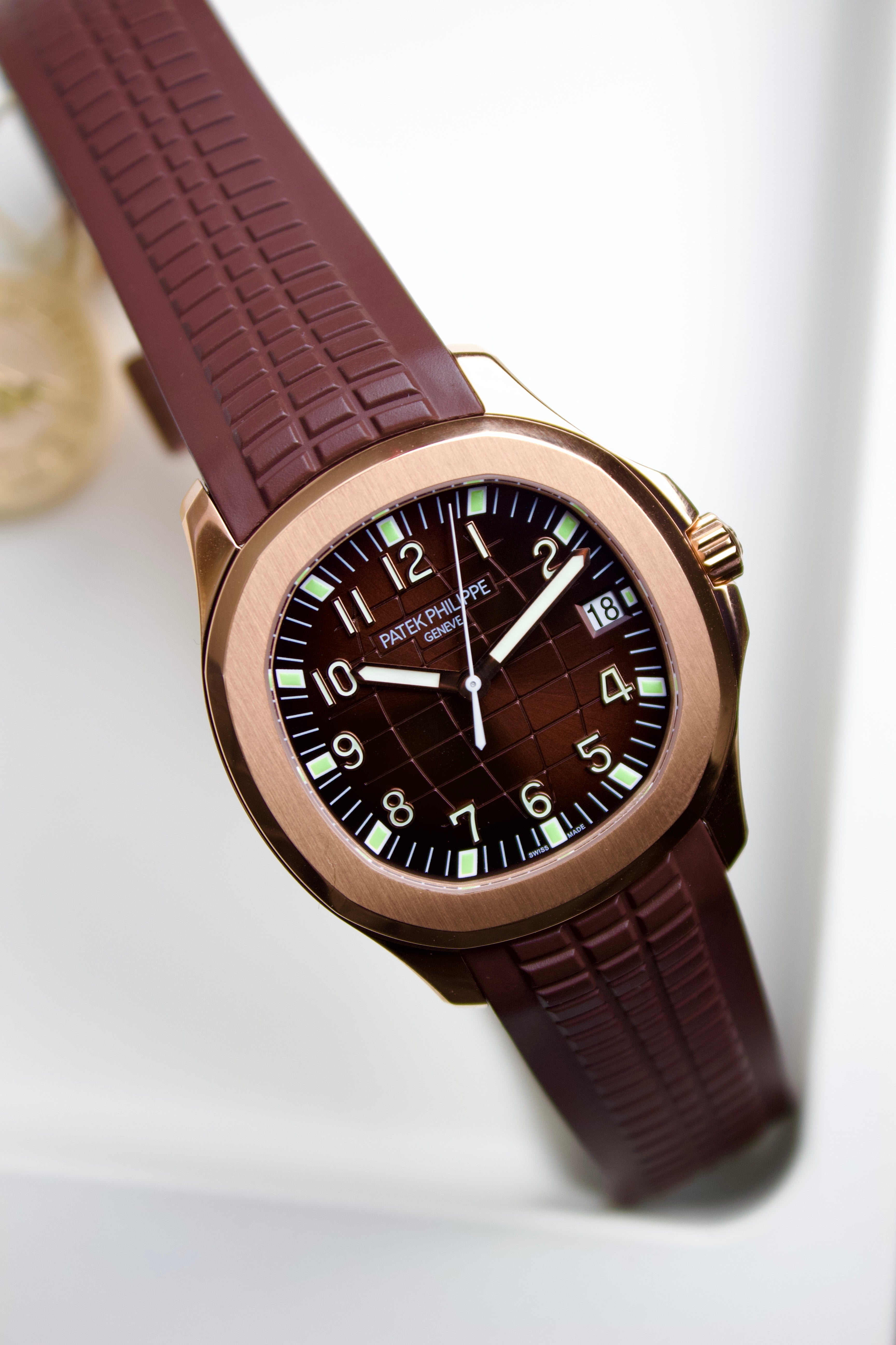 PATEK PHILIPPE AQUANAUT BROWN DIAL